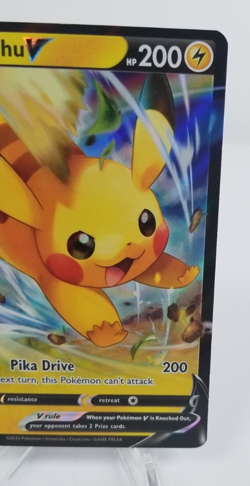 Pikachu V - Holo SWSH: Sword & Shield Promo Cards SWSH285 LP Pokemon TCG - Image 2