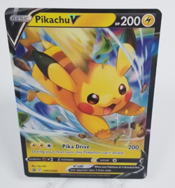 Pikachu V - Holo SWSH: Sword & Shield Promo Cards SWSH285 LP Pokemon TCG - Image 4