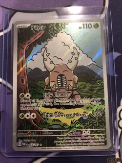 Pokemon TCG Pinsir Illustration Rare Card Twilight Masquerade 168/167 Mint/NM - Image 1