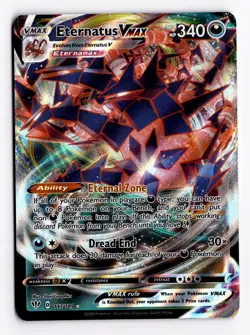 Eternatus VMAX 117/189 Ultra Rare - Pokemon Card Darkness Ablaze - Near Mint - Image 1