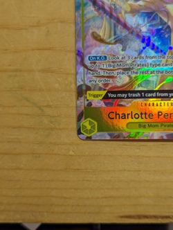 Charlotte Perospero Alt Art Op03-113 English Pillars Of Strength One Piece Card. - Image 5