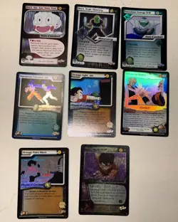 Lot Of Limited And Unlimited Dragon Ball TCG 200+ Cards 14 holos/promos/hi tech - Image 4