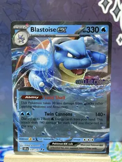 Blastoise Ex 030/142 + Venusaur Ex 001/142 Sv07: Stellar Crown Stamped Promo - Image 4