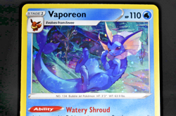 Vaporeon SWSH072 SWSH: Sword & Shield Promo Cards Holo - LP - Image 2