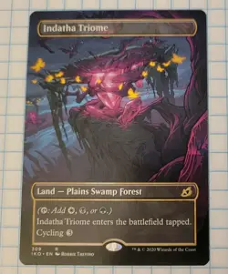 Indatha Triome (Showcase) Ikoria: Lair of Behemoths Regular MTG 309 IKO R - Image 1