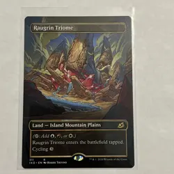 Mtg Raugrin Triome (Showcase) Ikoria: Lair of Behemoths Regular NM - Image 1