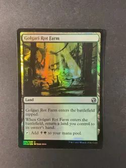 Golgari Rot Farm - Foil - Iconic Masters - Magic the Gathering - MTG - Image 1