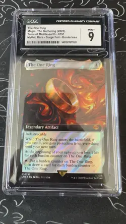 The One Ring (Extended Art) (Surge Foil) Foil - CGC 9 - Image 1