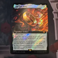 The One Ring (Extended Art) (Surge Foil) Universes Beyond: The Lord of the Rings - Image 1