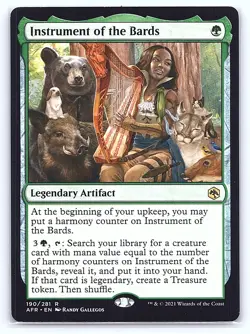 Instrument of the Bards 190 Adventures in the Forgotten Realms MTG LP - Image 1