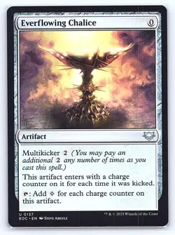 Everflowing Chalice 137 Commander: Edge of Eternities Magic: The Gathering NM - Image 1