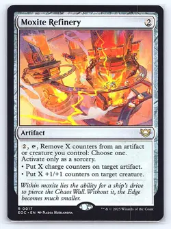 Moxite Refinery 17 Rare Commander: Edge of Eternities Magic: The Gathering NM - Image 1