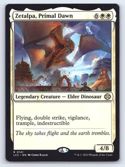 Zetalpa, Primal Dawn 141 Commander: The Lost Caverns of Ixalan MTG NM - Image 1