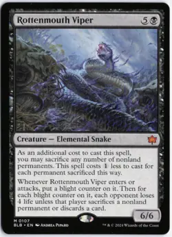 Rottenmouth Viper M Bloomburrow 107 NM - Image 1