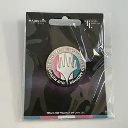 MTG Trans Lifeline Commemorative Gamer Lapel Pin MagicCon Las Vegas 100% Donated - Image 1