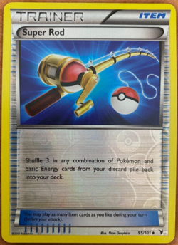 Pokemon - Super Rod - 95/101 - Reverse Holo - Noble Victories - NM/M - Image 1