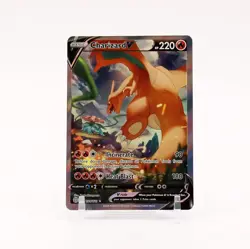 Charizard V - 154/172 Brilliant Stars Alternate Art Pokemon - NM/MINT - Image 1