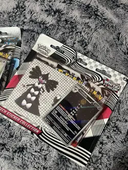 Pokemon Black Bolt White Flare Tech Sticker Collection Set - Image 3