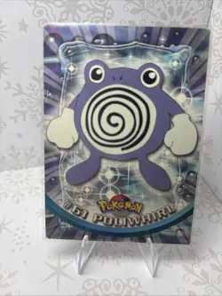 Topps Pokemon Poliwhirl #61 TV Animation Edition Regular 1999 - Image 1