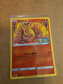Moltres SWSH185 Sword & Shield Promo Holo Holo NM Pokemon - Image 3