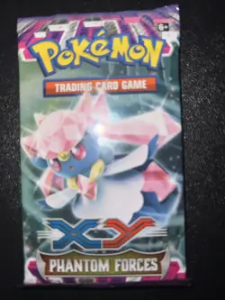 Pokemon TCG | XY Phantom Forces Diancie Factory Sealed Booster Pack - Image 2