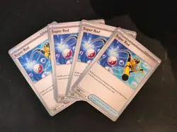 Super Rod 188/193 - Playset of 4 - Pokemon TCG: Paldea Evolved - NM - Image 1