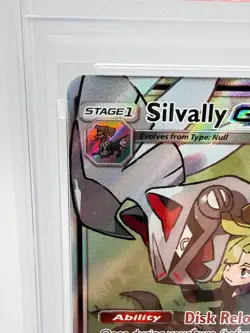 2019 Pokemon S&M Cosmic Eclipse Silvally GX #227 | PSA 9 MINT - Image 2