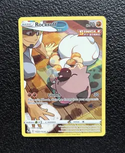 Pokemon TCG - Rockruff TG07/TG30 - Trainer Gallery Holo Rare - Silver Tempest - Image 1