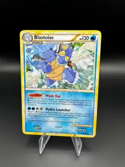 Blastoise 13/95 Rare HGSS Unleashed Pokemon Lightly Played HGSS Unleashed - Image 1