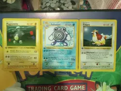 Vintage Pokemon 1st Edition Shadowless Base Set Lot Poliwhirl Magnemite Pidgey - Image 1