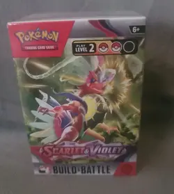 Pokemon TCG Scarlet & Violet Base Set - Build & Battle Box New Factory Sealed - Image 1