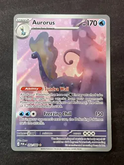 Pokemon Aurorus 092/088 Illustration Rare Perfect Order - Image 1