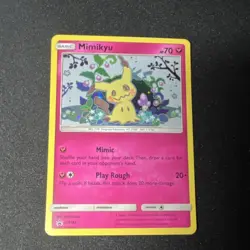 Mimikyu SM163 SM Holo Promo NEAR MINT - Image 1