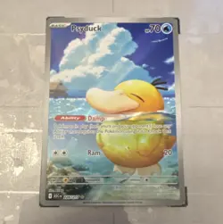 Pokemon TCG Psyduck 226/217 Full Art Illustration Rare Holo ENG 70 HP - Image 1