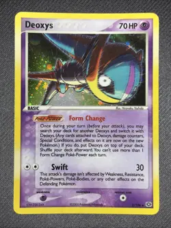 Deoxys (Speed Forme) 2/106 EX Emerald Holo Rare Pokemon TCG Nintendo - Image 1