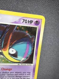 Deoxys (Speed Forme) 2/106 EX Emerald Holo Rare Pokemon TCG Nintendo - Image 3