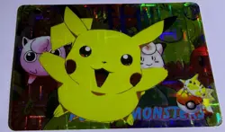 Pocket Monster Anime Jigglypuff/Clefairy - Bandai Cardass Sticker Pokemon- 1998 - Image 1
