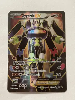 Pokemon TCG Zygarde EX 54a/124 - Image 1