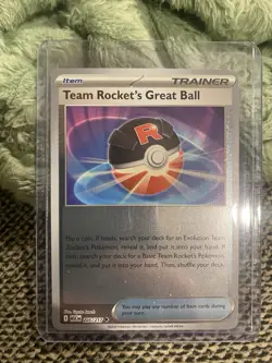 Team Rocket’s Great Ball 205/217 Rev. Holo - Ascended Heroes - Pokemon TCG NM - Image 1