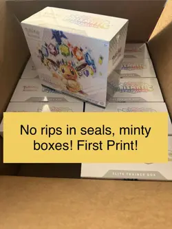🔥FIRST PRINT OPEN CASE🔥 Lot of 10 Prismatic Evolutions Elite Trainer Boxes! - Image 2