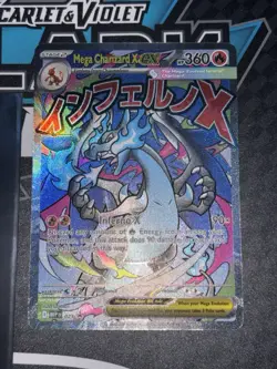 Mega Charizard X ex ME: Mega Evolution Promo 023 Promo NM Pokemon - Image 2