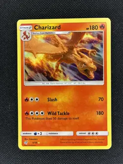 Pokemon TCG Charizard 5/18 Detective Pikachu Rare Ultra Holo NM - Image 1