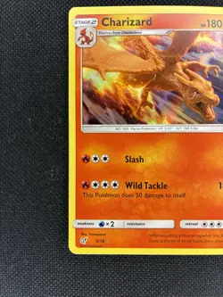 Pokemon TCG Charizard 5/18 Detective Pikachu Rare Ultra Holo NM - Image 5