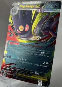 The Pokemon Company Mega Gengar ex Phantasmal Flames Holo Rare Nice Centering - Image 1