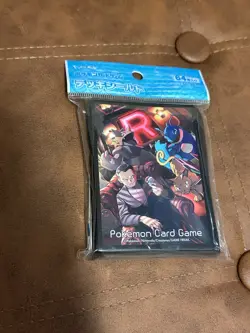 Giovanni's Directive 64 Sleeves Japanese Pokemon Center Exclusive Sealed LM93 - Image 1