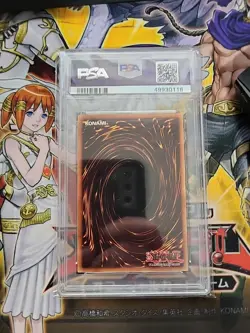 2002 Yugioh PSV-008 Pharoah's Servant Super Rare 1st Edition Graverobber PSA 9 - Image 2