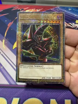 Dark Magician (Arkana) Quarter Century Secret Rare RA04-EN106 1st Ed Yugioh - Image 1
