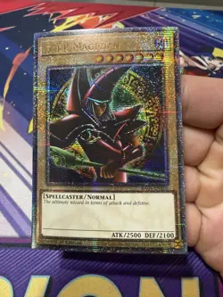 Dark Magician (Arkana) Quarter Century Secret Rare RA04-EN106 1st Ed Yugioh - Image 4