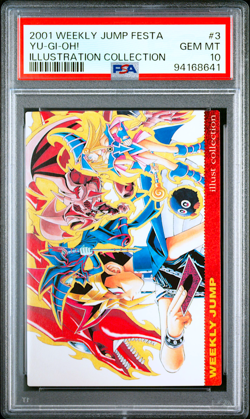 PSA 10 YuGiOh Weekly Jump Festa Illustration Collection 2001 Dark Magician Girl - Image 1