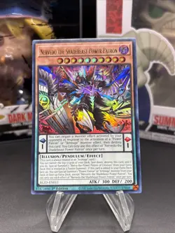 Nervedo the Shadebeast Power Patron 1st Edition Ultra Rare BLZD-EN011 Yu-Gi-Oh! - Image 1